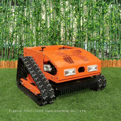 remote control brush cutter, China slope mower cost price, remote control lawn mower price for sale