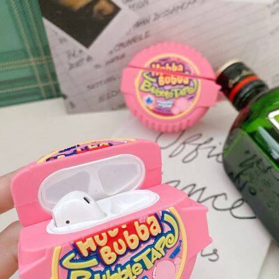 2024 Capa de silicone macio em 3D com tema de desenho animado para prote??o do AirPods 1, 2 e Pro