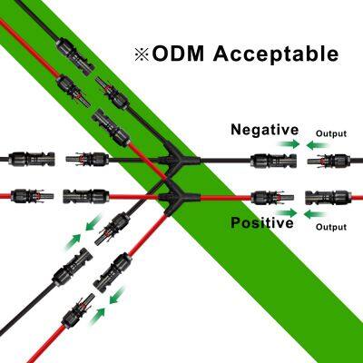 Solar PV Panel 1500V DC Smart Branch Wire 3 in 1 Cable Harness photo-4