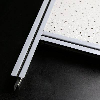 Placa de fibra mineral para teto decorativa com absor??o acústica