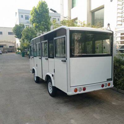 Dear Customer, we Sincerely Recommend to You an 11-seater Electric Sightseeing Bus With White Semi-glass Doors, Which is Suitable for Scenic Area Tours. Choosing us Means Trust, and We'll Safeguard You Around the Clock. photo-5