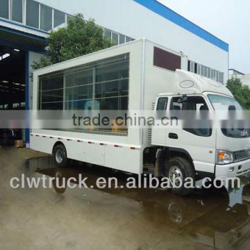 top quality led mobile truck for sale,Foton mobile stage truck for roadshow in Peru