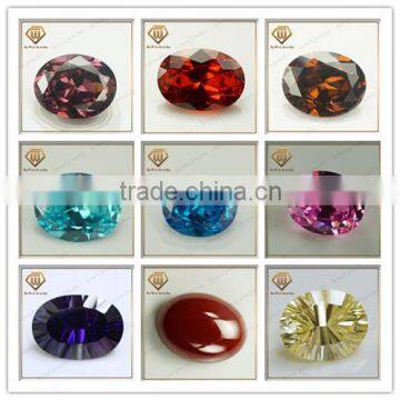 Jewelry Green Color Heart Shape 7*7mm AA Grade Cubic Zirconia photo-4