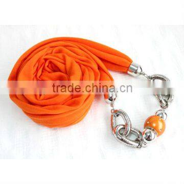 new style fashion knitting necklace jewelry scarf