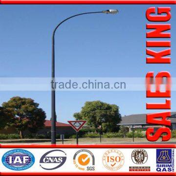 Driveway 8m galvanized solar street light pole drawing