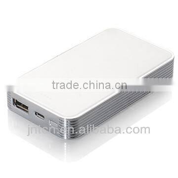 5000mAh/5V rechargeable travel mobile power bank charger for iPone/iPad/phones MP005