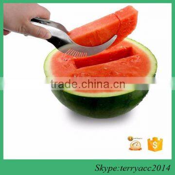 Watermelon Scoop Stainless Steel Cutter Slicy Corer Cantaloupe Slicer Server photo-3