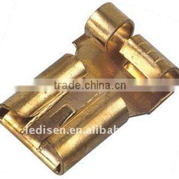 Brass Terminal DJ628-F4.8B (insulated terminal,electrical terminal)