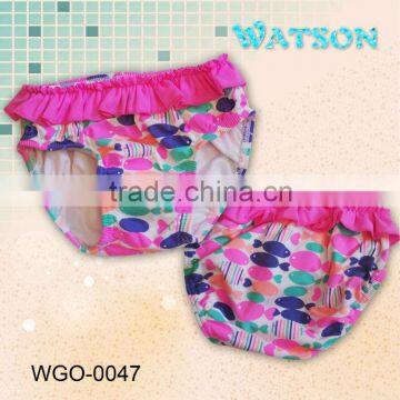 New Design cute print baby swimming diaper swimwear