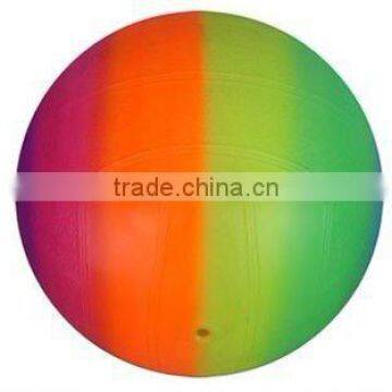 Amazing Rainbow Ball/rainbow sheep-horn jumping ball/high quality 9inch pink with green rainbow ball