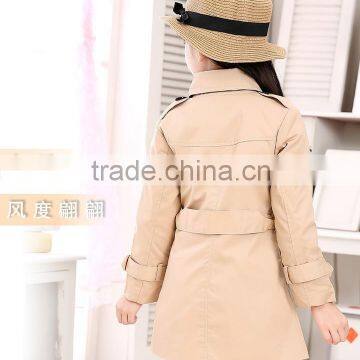 2015 New Korean Kids Coat Autumn Fashion High Quality Child Girls Coat