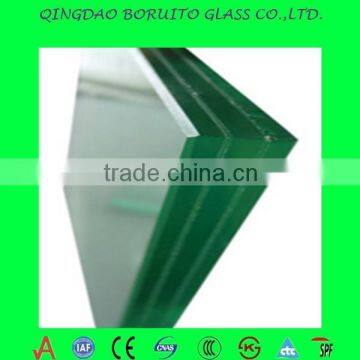 4mm+0.38/0.76/1.14/1.52PVB+4mm laminated glass