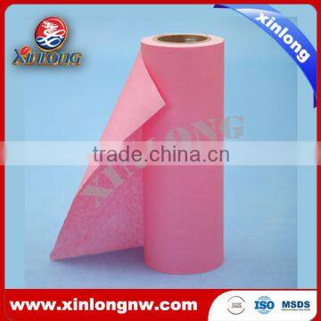 Industrial absorbent woodpulp cleaning wipes