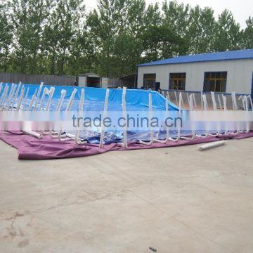 steel frame swimming pool