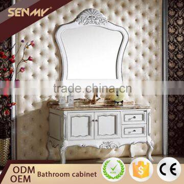 China Manufacturer Japanese Style Wooden Bathroom Cabinet