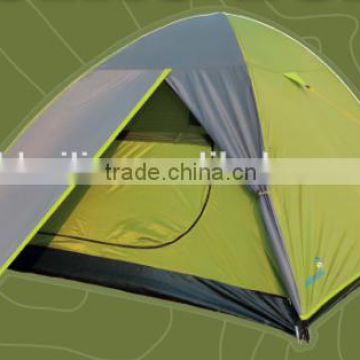 Factory sell double layer dome family tent 3 4 persons tents big dome tent