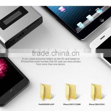 Multifunction i Flash Drive Memory Card Reader Pvc Power Bank photo-3