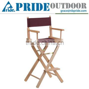 Wooden Furniture Designs Modern Outdoor Cheap Camping Canvas Folding Wooden director chair                        
                                                Quality Choice