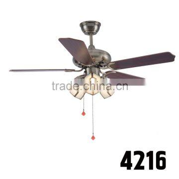 Remote Control 110V 220V Indoor Lighted Ceiling Fans