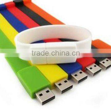 Nice design wristband usb thumb drive