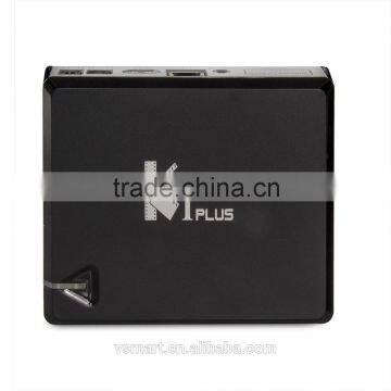Vensmile K1 Plus s908 tv box 4K 2K mali 450 Penta-core gpu quad core android tv box