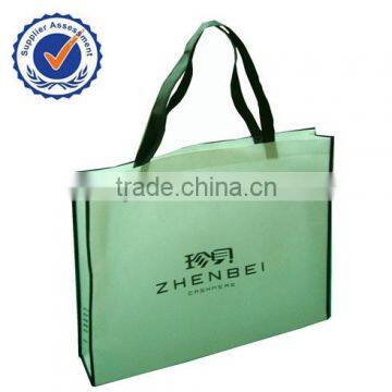 Factory directly 100gsm non-woven green bag for USA market