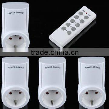 wireless home plug wireless remote control smart socket switch