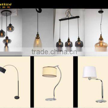 E27 Light Source Modern Pendant Glass Lamps Wholesale RT3015