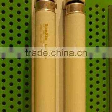 White Paint 40W High Light Effect Super-quiet Inductance Double Tubes Lamp Inductive Fixture With Flat Cover and Lamp Holder photo-2