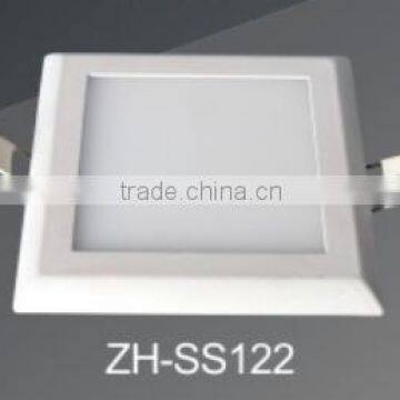 2016 12w Led panel light 2 years Warranty aluminum body100V-240V