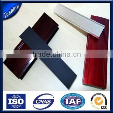 2015 hot sale powder coating extrusion aluminum profiles