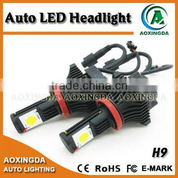 12V/24V 50W 1800lm CANBUS H9 LED headlight bulb