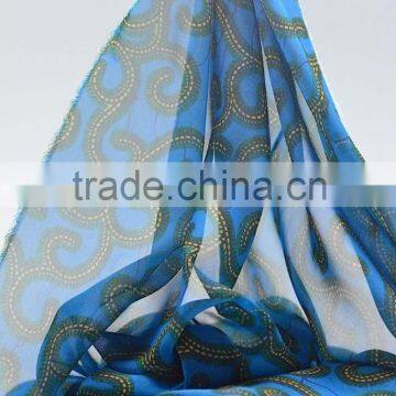 new 2016 fabric textile fashion chiffon fabric print hot pattern