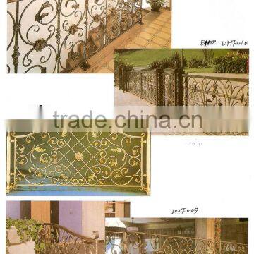 wrought iron fence