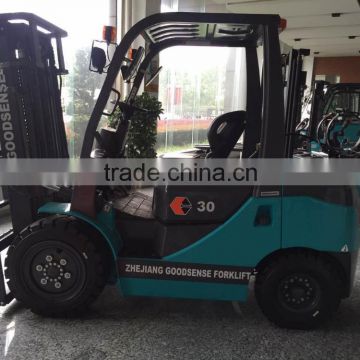 China supplier 3 ton LPG/CNG Forklift Trucks for sale with Chinese/Japnese gasoline engine