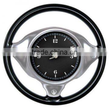 14"steering wheel wall clock