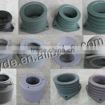 single cylinder diesel engine V belt Pulley and flat pulley for diesel engine,ZH,ZS model,4",5",6',8",10"