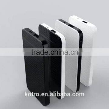 Newest 4000mAh Li-polymer Battery Charger Classical Portable Power Bank Pack