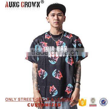 100% Cotton Mens Round Neck T Shirt For Men