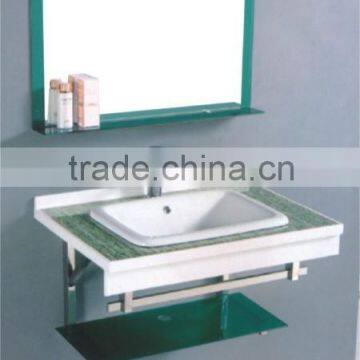 glass sink/glass bathroom sink/glass countertop sink