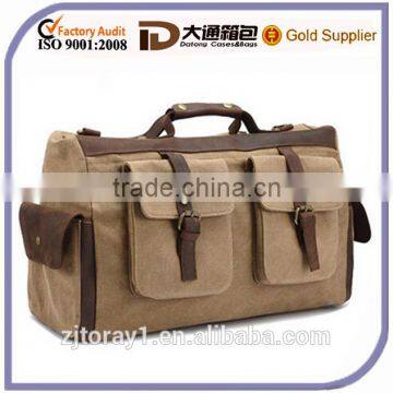 Canvas Clothes Travel Storage Bag Shoulder Bag Duffle Bag for Man