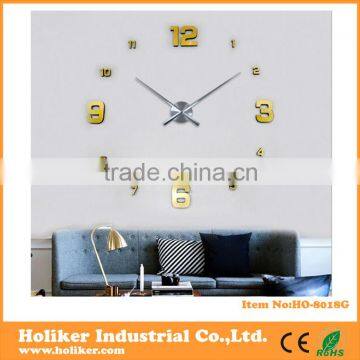 3D EVA DIY Clock Wall Clock With Acrylic Cover photo-3