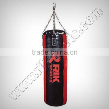 Punching bag Made of Split leather outer shell with heavy cotton lining