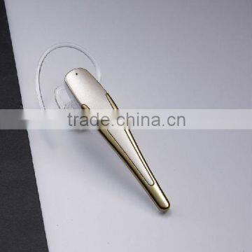 Gold Hi-fi Stereo Bluetooth Invisible Earbud with Microphone