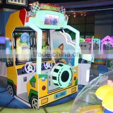 3d video car kids Racing Arcade Driving Game Machine children car racing machine