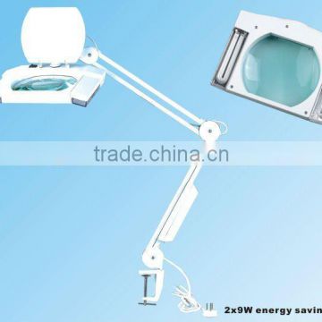 Skin Analyser Led Magnifier Desktop/ Multifunctional Led Magnifying Lamp/magnifying Lamp Foldable