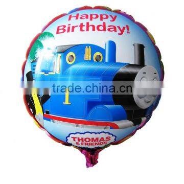 Hot sale advertising Thomas foil balloon/mylar , promotion balloon customized foil balloon