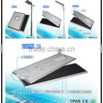 All in one solar street light, integrated street light solar power