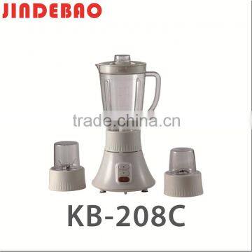 KB-208C Best Quality 1.6L Jar 1 Speeds 3 In 1 Commercial Blender