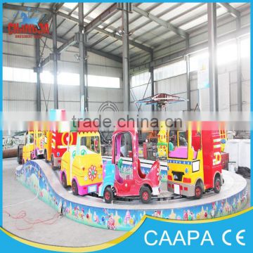 C&Q Amusement rides, Exciting!! Entertainment Equipment Amusement Park Children Climbing Car Games Kiddie Train Rides